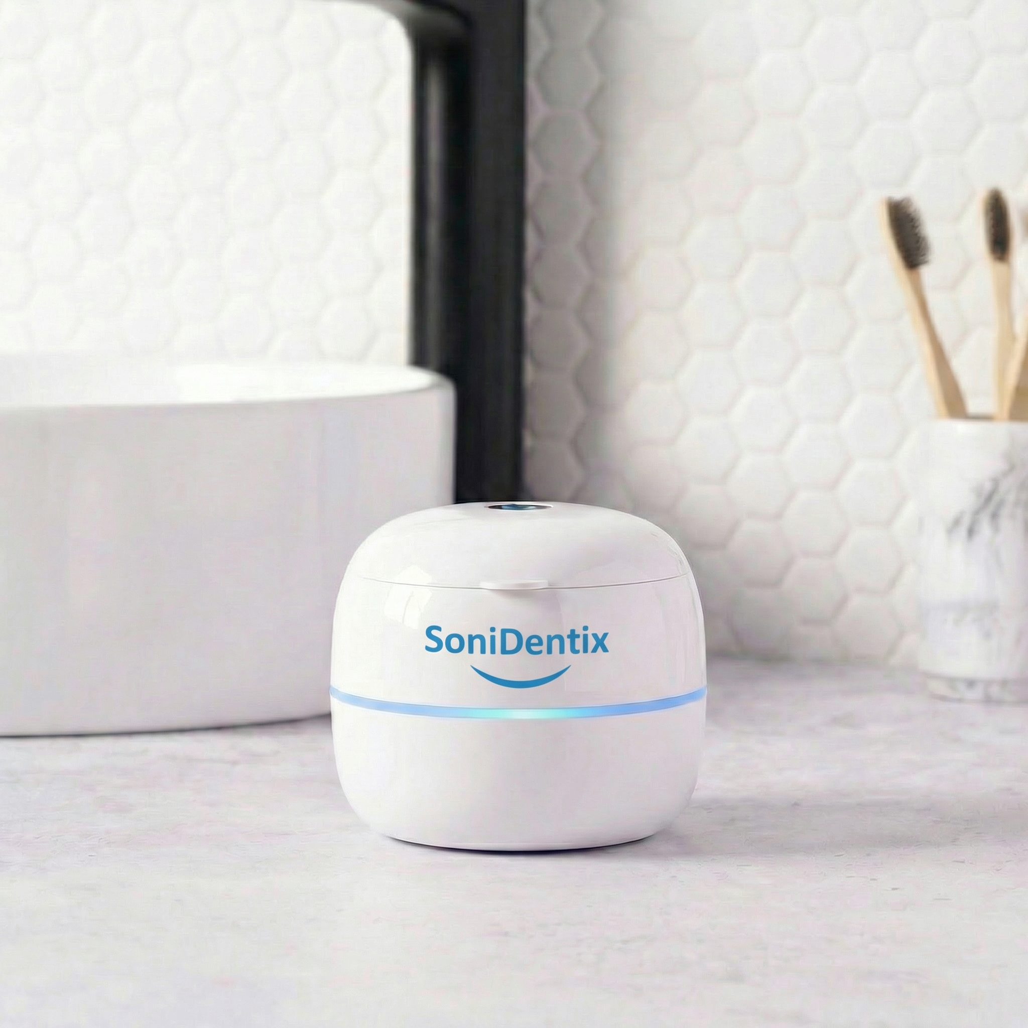 SoniDentix Pod – The #1 Dentist-Approved Ultrasonic & UVC Cleaner