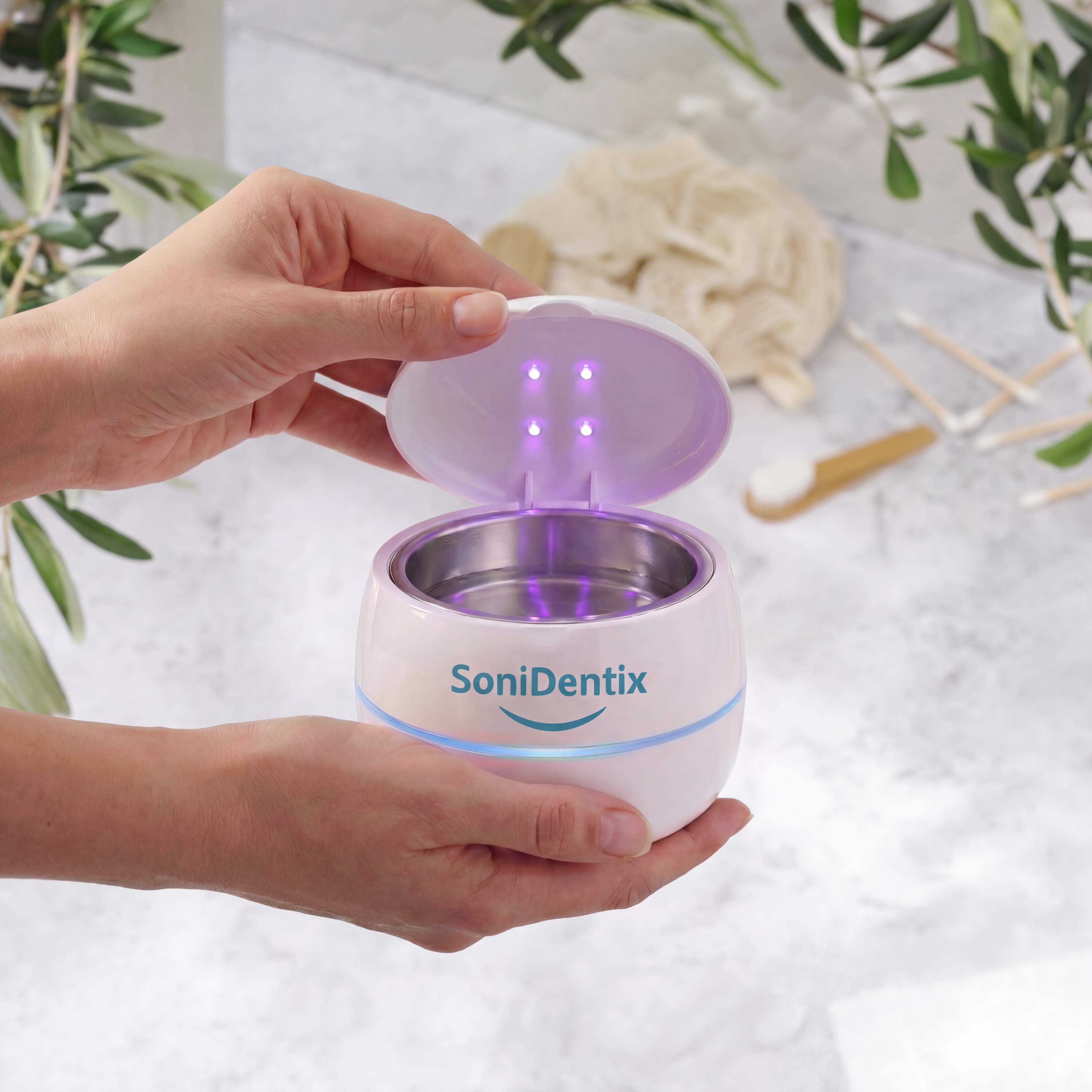 SoniDentix Pod – The #1 Dentist-Approved Ultrasonic & UVC Cleaner